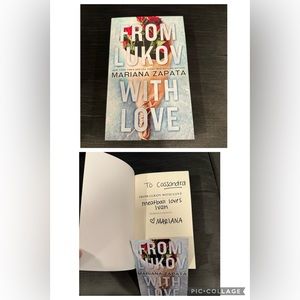 From Lukov with Love - Signed/ Autographed by Mariana Zapata Paperback Inscribed